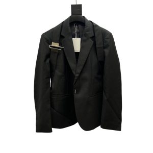 Givenchy  Simple suit with strap and buckle