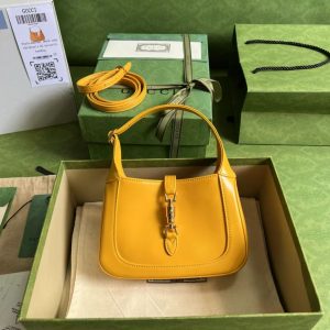 Gucci yellow handbag