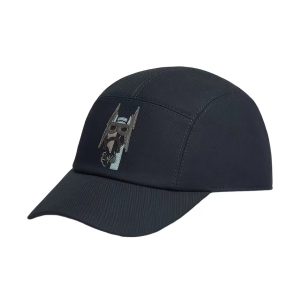 HERMES Hermes "Super H" Logo Sun Visor Cotton Peaked Cap Men's Blue