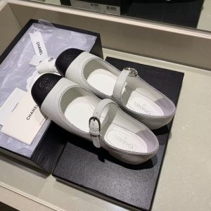 Chanel leather shoes