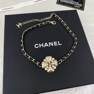 Chanel four-leaf clover necklace