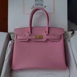 Hermes fashion ladies bag pink