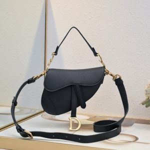 Dior Fashion Women's Saddle Bag Black