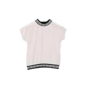 HERMES Round Neck Pullover Short Sleeve T-Shirt Women's White