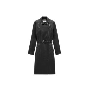 Yves Saint Laurentlong sleeve leather jacket
